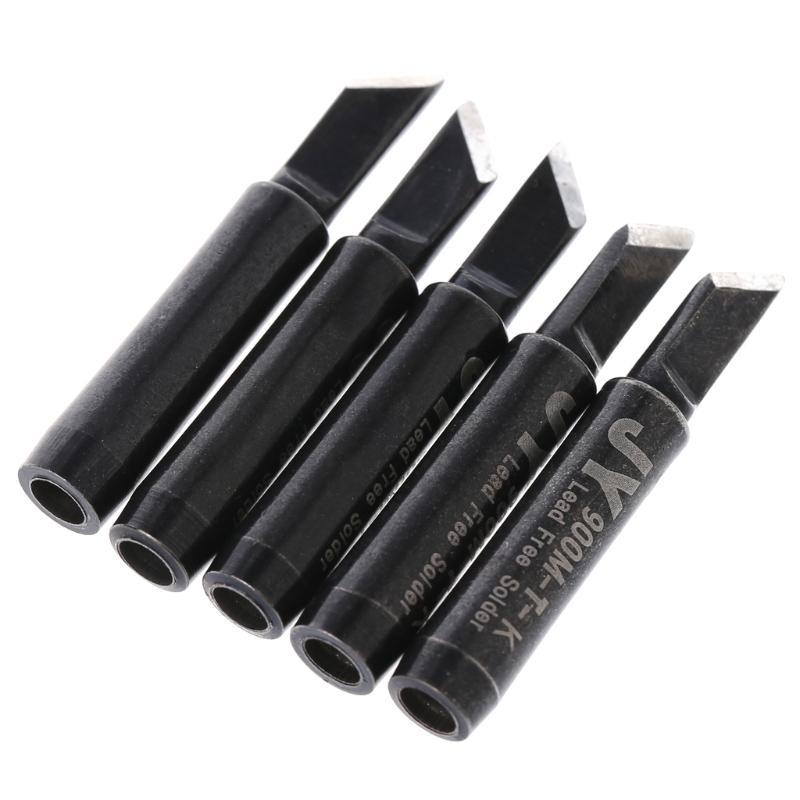 5Pcs Soldering Iron Tip Replacement For Soldering Repair Station And Soldering Iron Electric Soldering Iron Tip