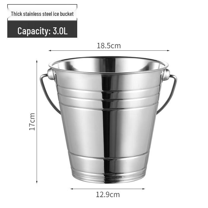 Chuyi Ba Tiger Head Stainless Steel Ice Bucket