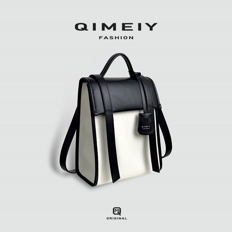 

Qimei Special-Interest Design Middle-Ancient Women s Work Clothing Backpack