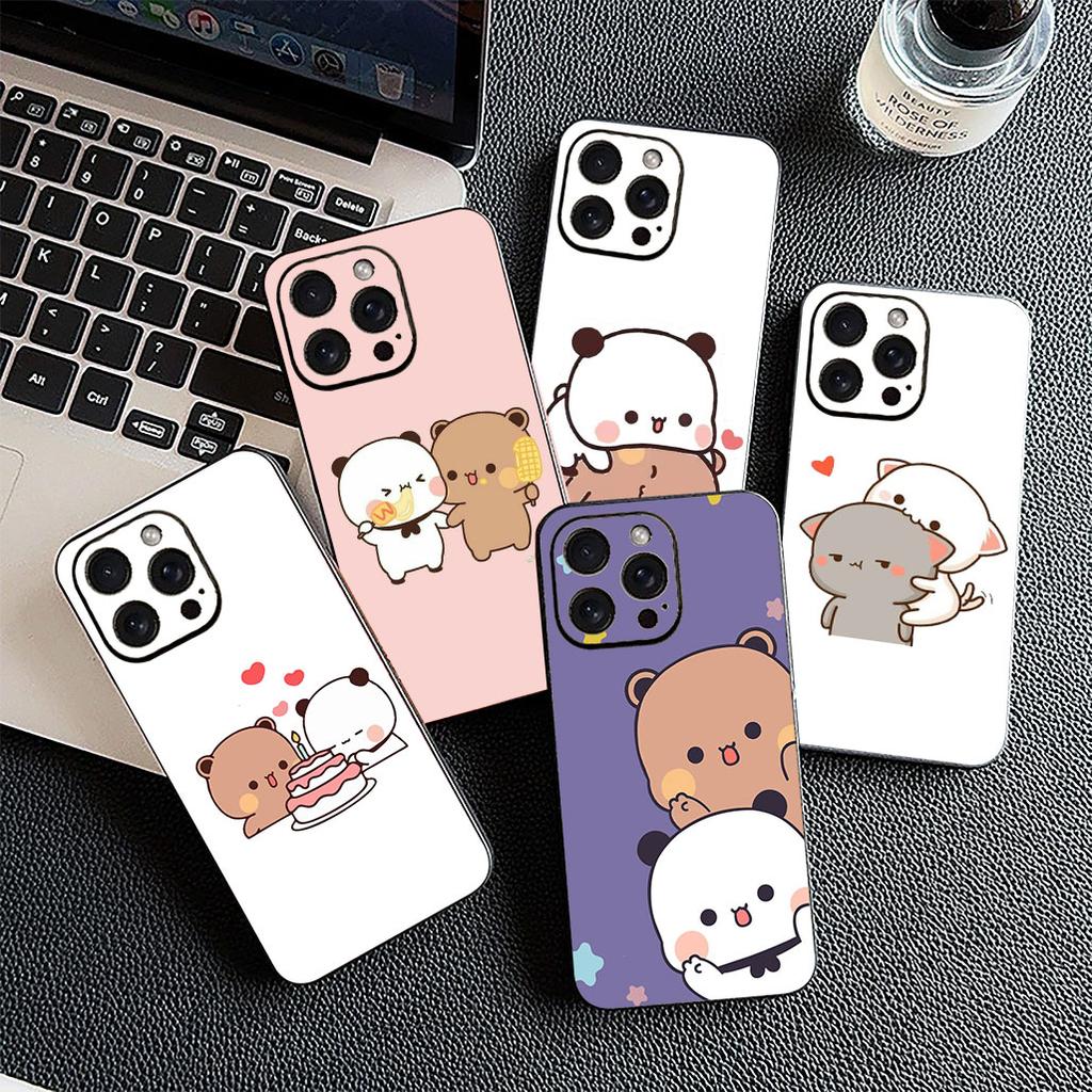 Comics Bubus Panda Bear Dudus Phone Case for Motorola Moto Edge 70 60 Fusion NEO Pro G56 G96 G04 G05 20 G Stylus Cover