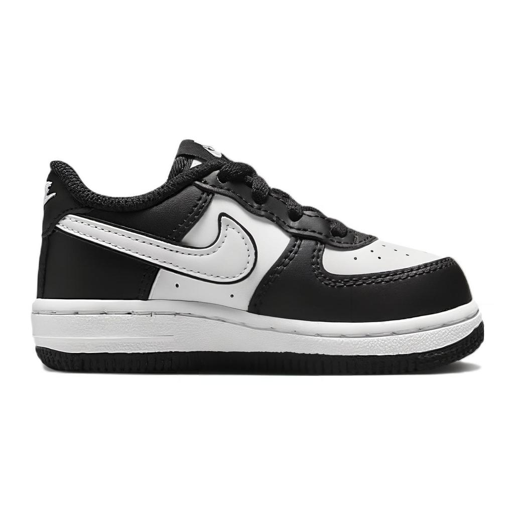 Nike Force 1 07 TD Panda Baby Sneakers Black White DV1624-001