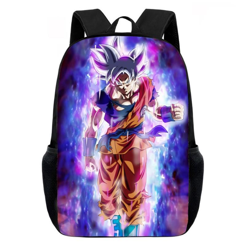 Dragon Ball Super Printed Kids School Backpack Elementary Students Lightweight Ergonomic Design