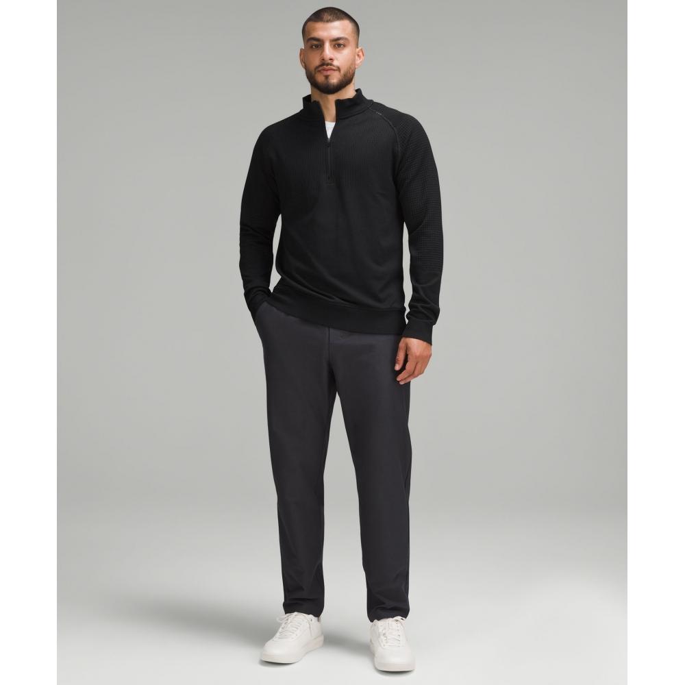 Lululemon Engineered Warmth Half Zip Black Black