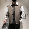 Jacket Men's Spring and Autumn Models New Splicing Trend Korean Version Men's Jacket To Wear Casual