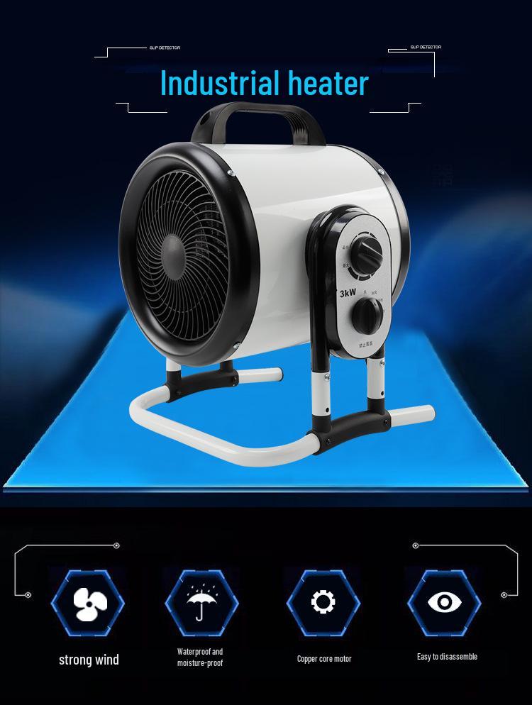 STP1403-03T-19 Energy-Saving Indoor Electric Heater with Intelligent Temperature Control
