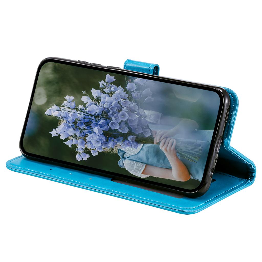 Für Samsung Galaxy A35 5G Brieftasche Hülle Mandala Muster Blume PU Leder Handyhülle