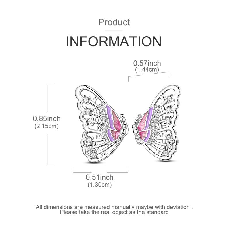 Original 925 Sterling copper Tassel Earrings Women 2025 Zircon Ear Studs Sparkling Pave Hoop Earring Anniversary Zircon Gift