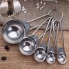 5 Peças Colheres Medidoras de Aço Inoxidável para Assar, Copos Medidores para Cozinhar, Colheres de Chá, Utensílio