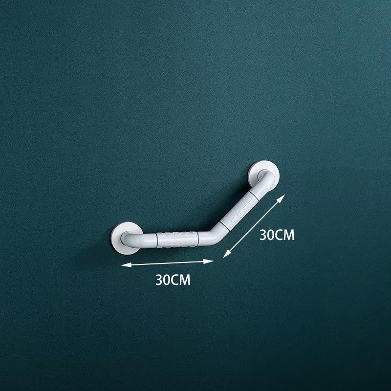 L-Shaped 135° Non-Slip Safety Handrail for Bathrooms and Corridors