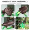 3PCS Kids Gardening Tools Kit Plastic/Wooden Safe Gardening Tools Succulent Shovel Planting Flower Shovel Rake Safety Toy