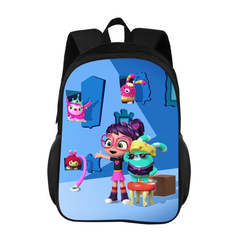 Abby Hatcher Shoulder Protection Backpack New Cartoon Print Student Boys and Girls Best Birthday Gift Companion for School