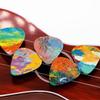 Guitars Accessories Graffiti Guitar Picks Finger Guitar Pick Guitar Paddle Acoustic Guitar Pick
