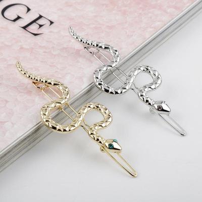 Retro Snake-Shaped Hairpin: Stylish, Simple, Versatile Bangs Clip