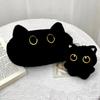 Animal Cat Pencil Case Cute Design Zipper Closure Black Cat Pen Bag Soft Touch Cartoon Stationery Storage Bag Cosmetic Bag