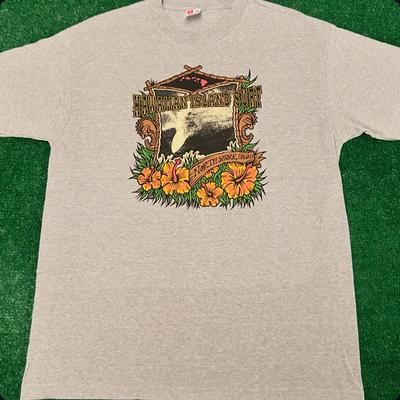 Maglietta Vintage Anni '80 '90 North Shore Hawaii Surf Surfer VTG Taglia Uomo L