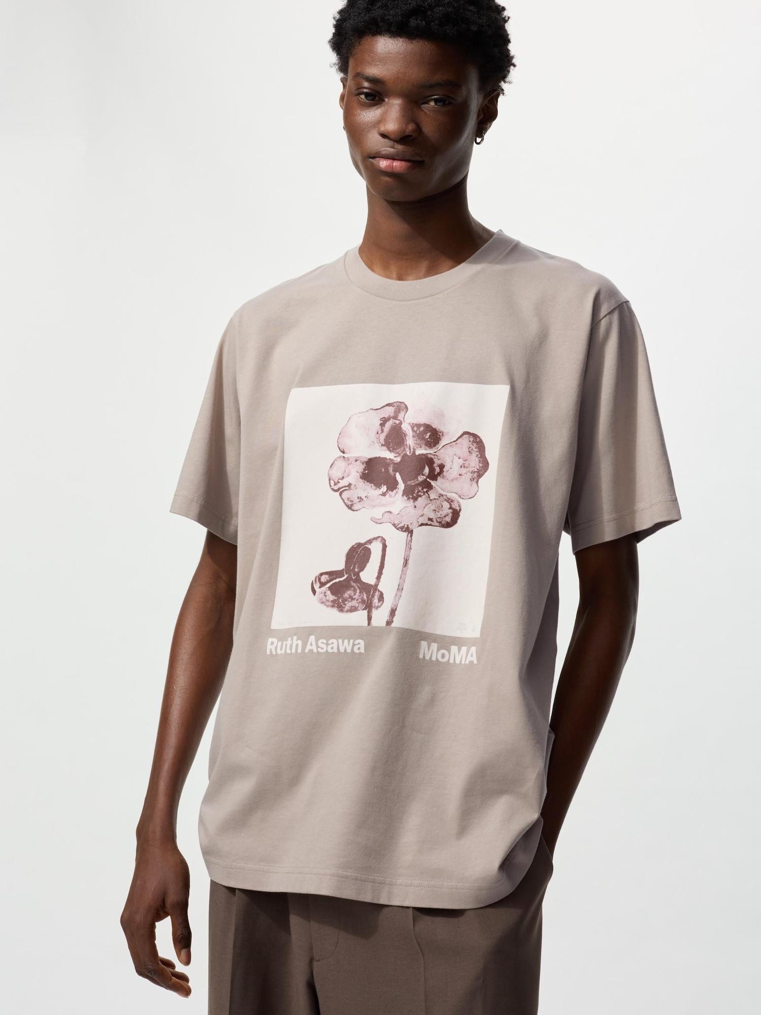 

Uniqlo Графическая футболка с коротким рукавом Moma Icons uT 31 BEIGE/UNISEX M