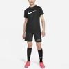 Nike Trophy23 Logo Print Round Neck Sports Short Sleeve T-Shirt Kids Tops Black FD3965-010