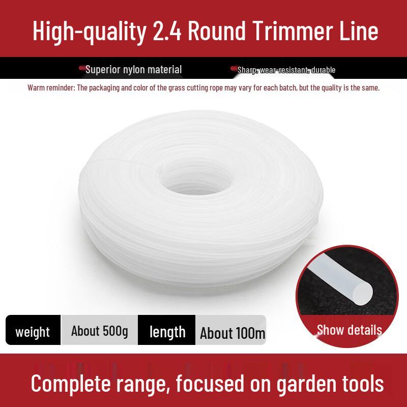 Lilang Hochleistungs-Trimmerfaden für Rasenmäher