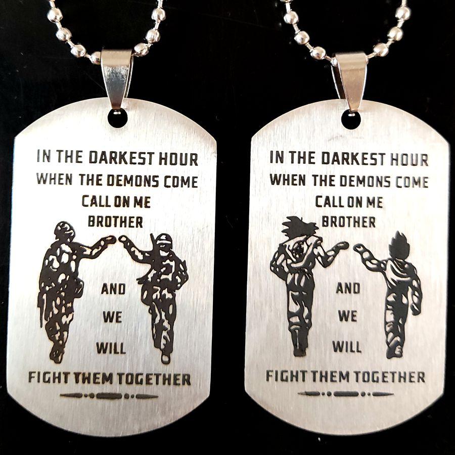 

Подарок брату, ожерелье с подвеской из нержавеющей стали, ювелирные изделия для мальчиков, крутой подарок