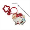 2 st Söta Sanrio Hello Kitty Bell Star Nyckelring Hänge Flickig Telefonkedja Ccd Kamera Berlock Tillbehör Nyckelring Presenter