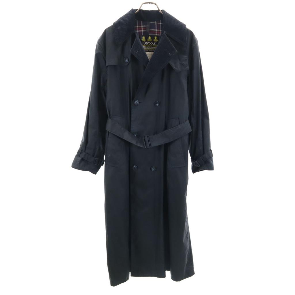 Barbour 90s 3 Warrant Trench Coat Old Oiled Trench Coat C36 Gray Men's Used