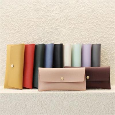 Pochette da Donna Multicolore in Pelle Stile Coreano con Portamonete e Porta Carte Disponibile