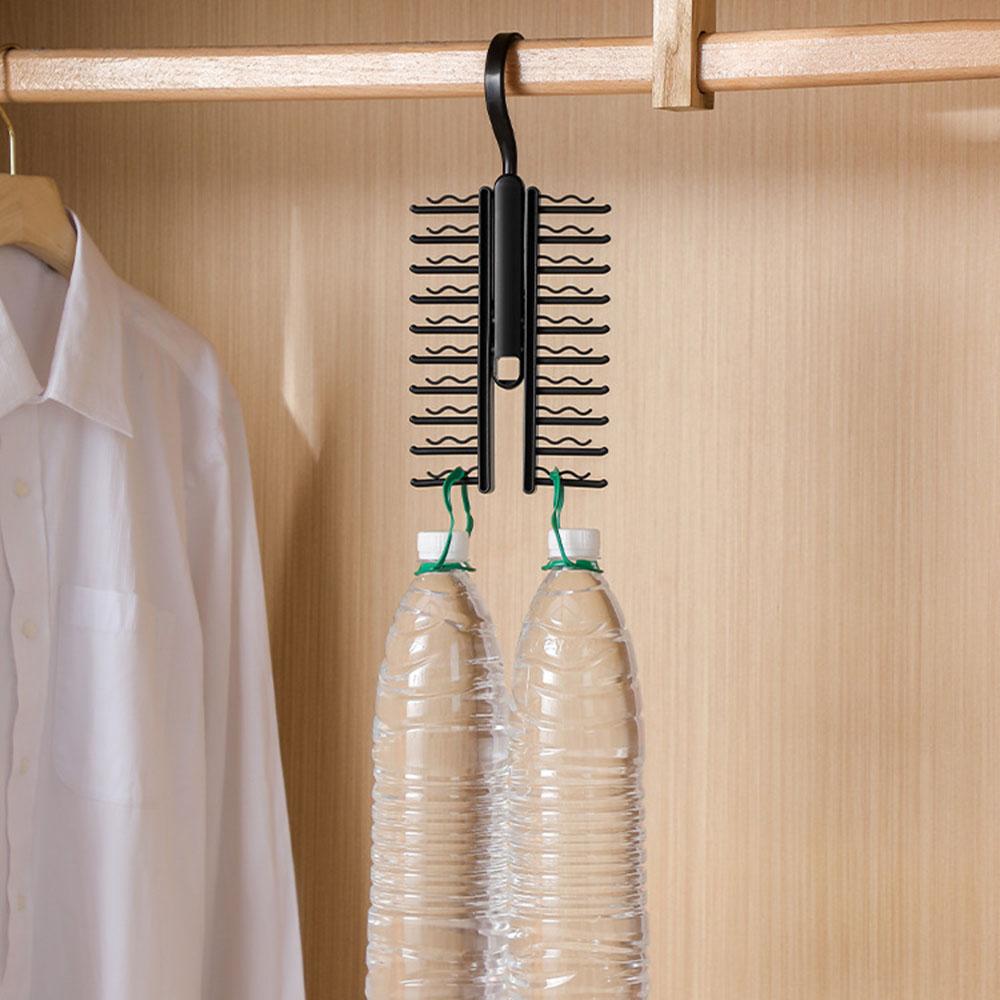 20 Holes Tie Belt Storage Rack Strong Bearing Capacity Hanging Storage Hook For Home