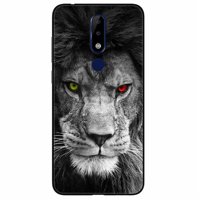 For Nokia 5.1 Plus Case Soft Silicone Cartoon Fashion TPU Phone Cases for Nokia X5 Cover 5.1Plus Cute for NokiaX5 Protective