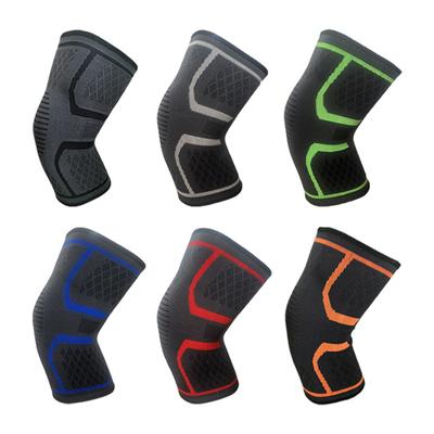 1 STÜCK Fitness Laufen Radfahren Kniebandage Elastisches Nylon Sport Kompression Kniepolster Ärmel Für Basketball