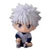 Full-time hunter peripheral sitting hunter figure anime cartoon Xiaojieqi Yekula pickamaki doll toy
