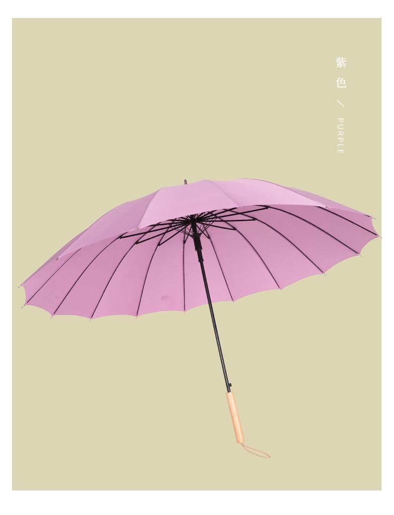 Japanese Simple, Small, Fresh and Creative Straight-shank Umbrella Automatic Umbrella Mori Series Sunny Umbrella Wholesale Can Print Logo