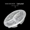 150-Pack Round 3-Compartment Disposable Takeaway Meal Boxes
