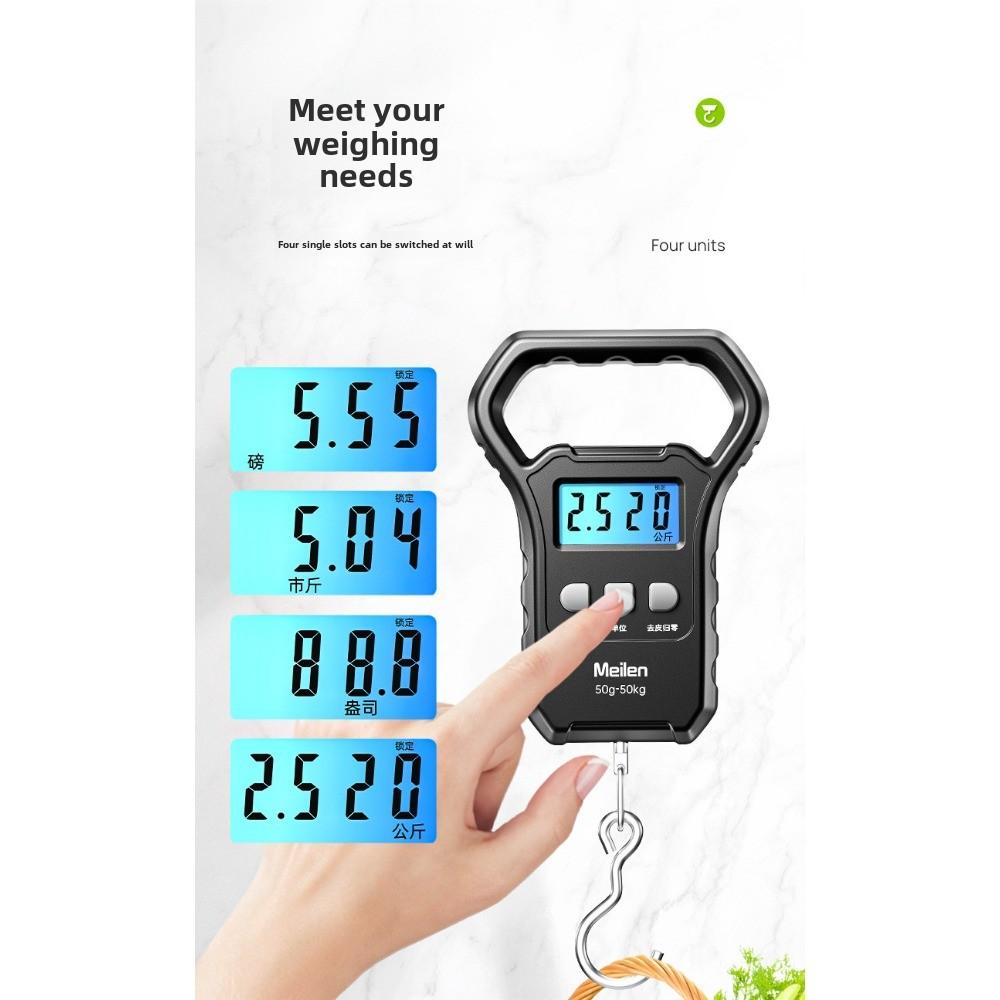 

50 кг портативные портативные весы Express Scale Hook багажные весы точность взвешивания 0,01 грамма