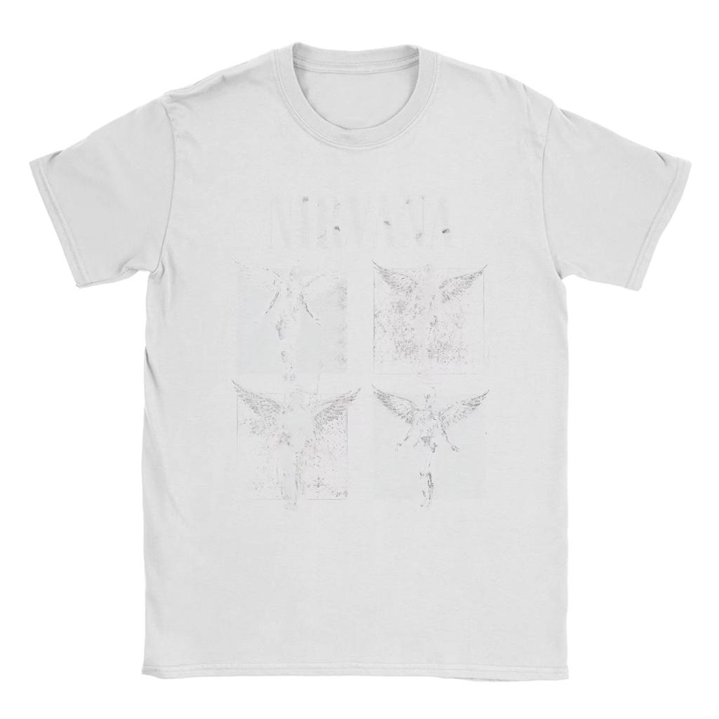Nirvana Rock Band Kurt Cobain Pure Cotton Casual Summer Fashion Women And Men T-Shirt