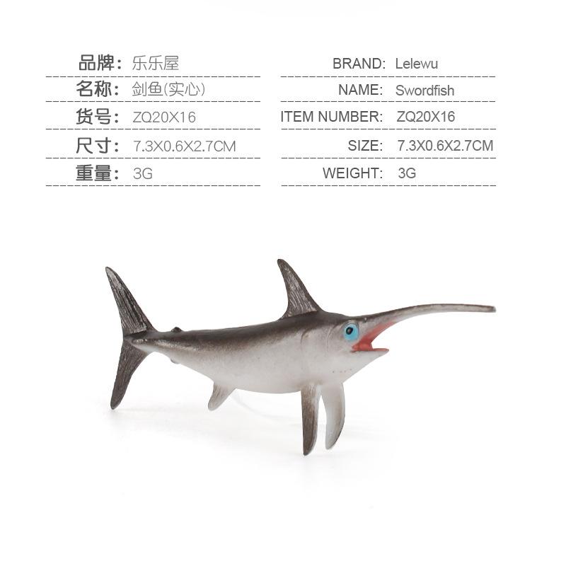 Mini Sea Animal Action Figure Dolphin Shark Whale Turtle Marine Creatures Model Ornaments Gifts For Boys Girls
