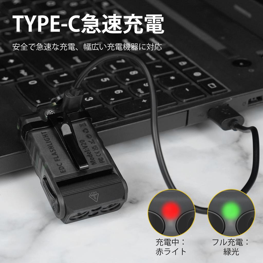 DAI NING Compact Rechargeable LED Powerful 1000 High Mini Handheld IP67 365nm Magnetic Suction Adjustable Lighting Pocket Perfect for and Power