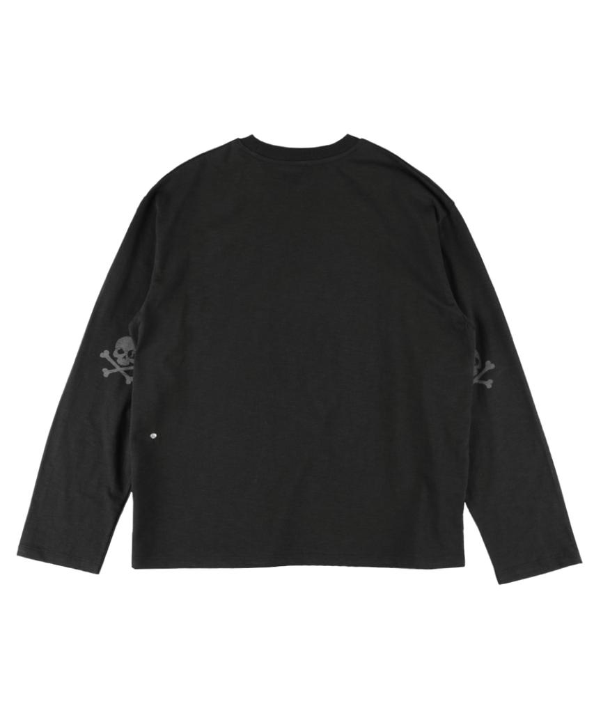 Ialtial Skull Ls T-Shirt Black