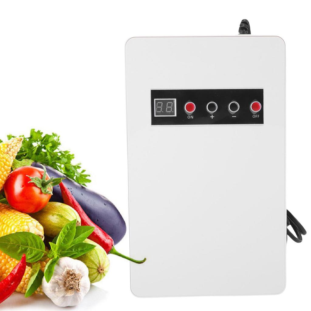 O₃ Generator Water Purifier O₃ Machine for Odor Removal Fruit Vegetable Cleaning Active O2 Decomposition