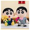 Formal Suit Crayon Shin Chan Plush Toy Stuffed Doll Cartoon Gifts Decorations