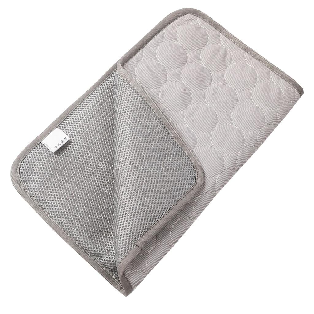 Extra Große Hunde Kühlmatte Haustier Kühlpad Atmungsaktives Sommer Haustier Eiskissen für Hunde Katzen Grau XL