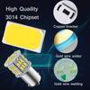 1156 Led Bulb Reverse Light, 1141 1003 7506 BA15S Bulbs, 12V-24V 54SMD Used for Truck Car Backup Reverse Lights, Tail Parking Lights,Camper Trailer