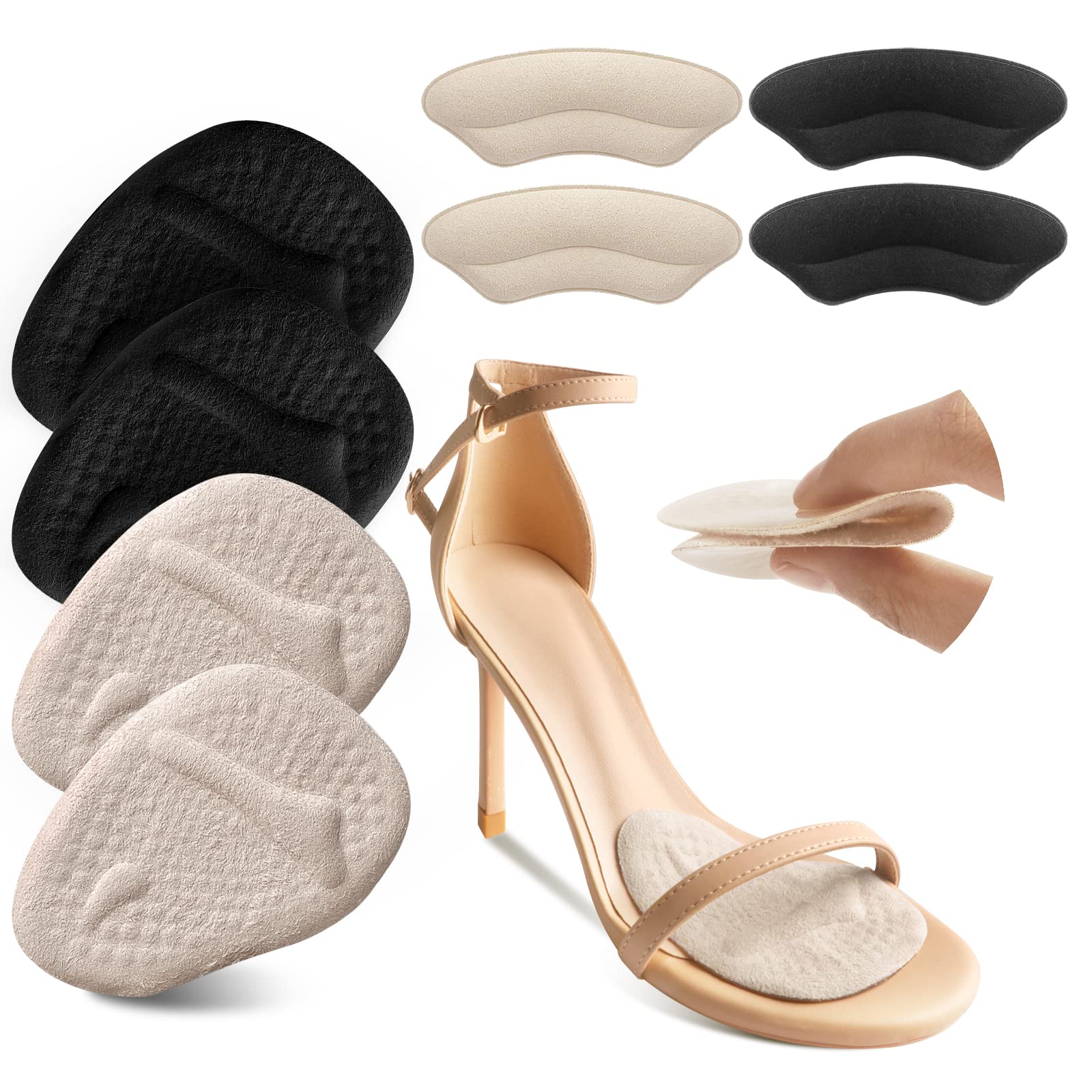 Riootlnm Metatarsal Pads, Ball of Foot