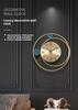 Silent Modern Minimalist European Style Wall Clock 42X42cm Fashion Wall Decor For Home Living Room Bedroom