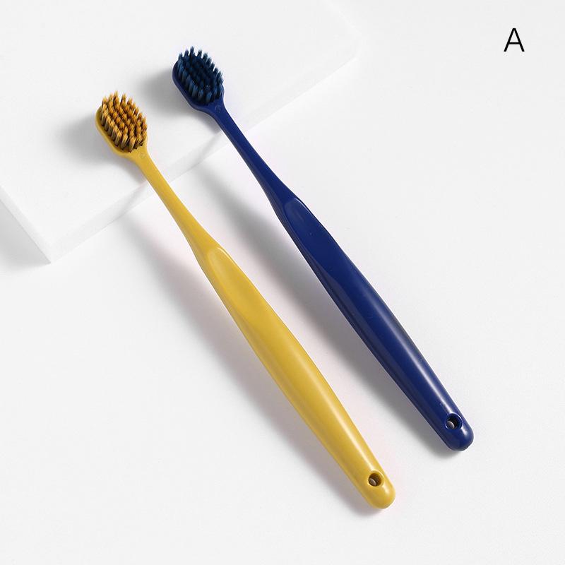 

High-end golden bamboo charcoal toothbrush for men and women adult couples family tooth brush small head soft bristle toothbrush