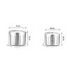 304 Stainless Steel Seasoning  Barrel Bucket Effectively Tea Leaking Hot Pot Home Tea Strainers