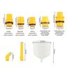 15Pcs Coolant Filler Kit Spillfree Funnel Allow Access To Hard-To-Reach Radiator