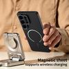 Al Techwoven Tyg Magnetiskt Fodral För Samsung S26 S2 S24 S23 S22 Ultra Plus FE A7 A6 A36 A3 A17 A16 A26 Skydd