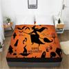 Cartoon Hallowmas Children's Elastic fitted sheet bed sheet With An Elastic Band Mattress Cover Bed cover for kids scarecrow