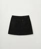Seteo (W) Classic Non-Fade Denim Mini Skirt Black