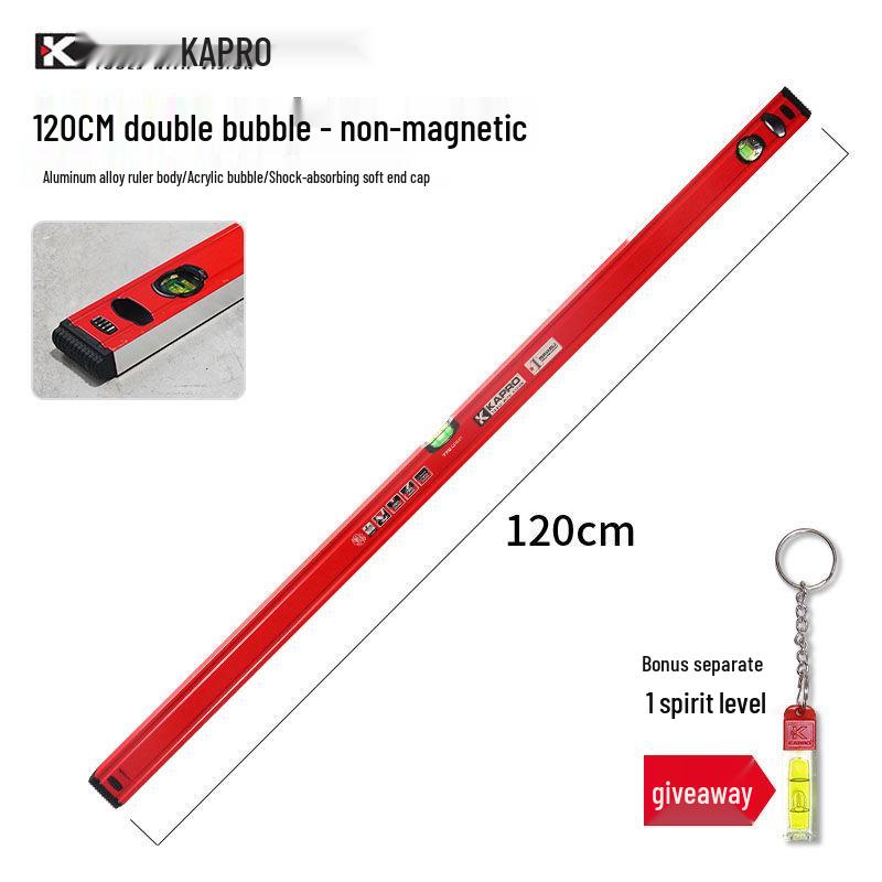 High-Precision Anti-Fall Mini Magnetic Aluminum Spirit Level